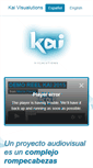 Mobile Screenshot of kaivisualutions.com